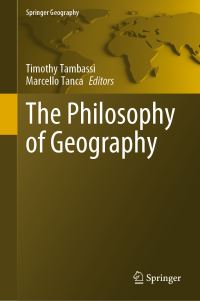 Book Cover for The Philosophy of Geography by Timothy Tambassi, Marcello Tanca
