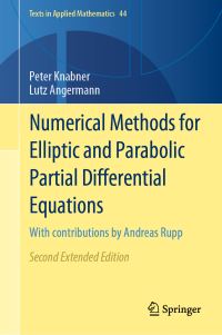 Book Cover for Numerical Methods for Elliptic and Parabolic Partial Differential Equations by Peter Knabner, Lutz Angermann