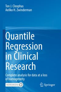 Book Cover for Quantile Regression in Clinical Research by Ton J M Cleophas, Aeilko H Zwinderman