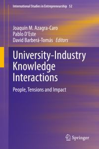 Book Cover for University-Industry Knowledge Interactions by Joaquín M AzagraCaro, Pablo DEste, David BarberáTomás