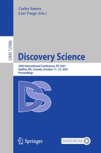 Book Cover for Discovery Science Lecture Notes in Artificial Intelligence by Carlos Soares, Luis Torgo