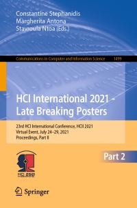 Book Cover for HCI International 2021 - Late Breaking Posters by Constantine Stephanidis, Margherita Antona, Stavroula Ntoa