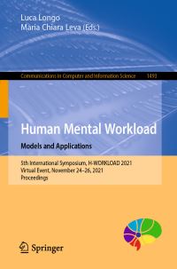 Book Cover for Human Mental Workload: Models and Applications by Luca Longo, Maria Chiara Leva