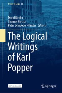 Book Cover for The Logical Writings of Karl Popper by David Binder, Thomas Piecha, Peter SchroederHeister