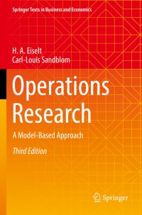 Book Cover for Operations Research by Horst A Eiselt, CarlLouis Sandblom