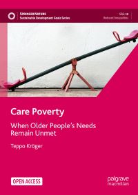 Book Cover for Care Poverty by Teppo Kröger