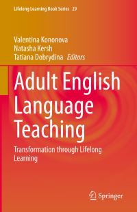 Book Cover for Adult English Language Teaching by Valentina Kononova, Natasha Kersh, Tatiana Dobrydina