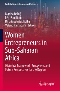 Book Cover for Women Entrepreneurs in Sub-Saharan Africa by Marina DabiÔc, Leo Paul Dana, Dina M Nziku, Veland Ramadani