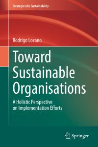 Book Cover for Toward Sustainable Organisations by Rodrigo Lozano