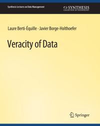 Book Cover for Veracity of Data by Laure BertiÉquille, Javier BorgeHolthoefer