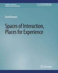 Book Cover for Spaces of Interaction, Places for Experience by David Benyon