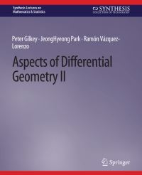 Book Cover for Aspects of Differential Geometry II by Peter Gilkey, JeongHyeong Park, Ramón VázquezLorenzo