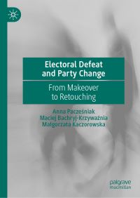 Book Cover for Electoral Defeat and Party Change by Anna PaczeÔsniak, Maciej BachryjKrzywaznia, Malgorzata Kaczorowska