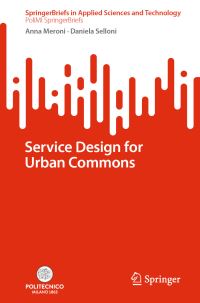 Book Cover for Service Design for Urban Commons by Anna Meroni, Daniela Selloni