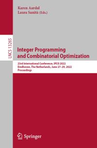 Book Cover for Integer Programming and Combinatorial Optimization by Conference on Integer Programming and Combinatorial Optimization