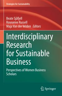 Book Cover for Interdisciplinary Research for Sustainable Business by Beate Sjåfjell, Roseanne Russell, Maja van der Velden