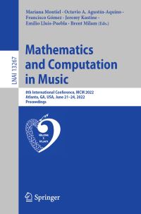 Book Cover for Mathematics and Computation in Music by MCM Conference