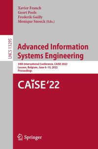 Book Cover for Advanced Information Systems Engineering by CAiSE Conference