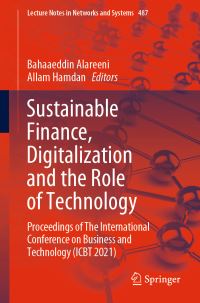 Book Cover for Sustainable Finance, Digitalization and the Role of Technology by International Conference on Business and Technology