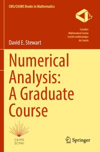 Book Cover for Numerical Analysis by David Stewart