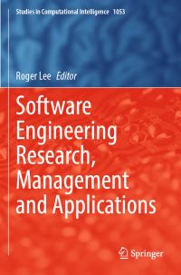 Book Cover for Software Engineering Research, Management and Applications by SERA Conference