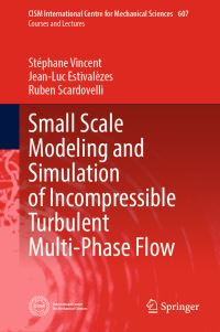 Book Cover for Small Scale Modeling and Simulation of Incompressible Turbulent Multi-Phase Flow by Stéphane Vincent, JeanLuc Estivalèzes, Ruben Scardovelli