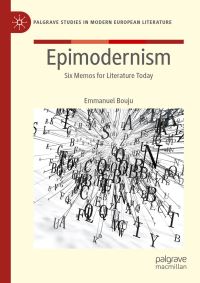 Book Cover for Epimodernism by Emmanuel Bouju
