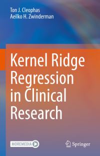 Book Cover for Kernel Ridge Regression in Clinical Research by Ton J M Cleophas, Aeilko H Zwinderman