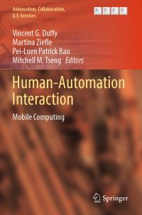 Book Cover for Human-Automation Interaction. Mobile Computing by Gavriel Salvendy International Symposium
