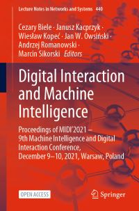 Book Cover for Digital Interaction and Machine Intelligence by Cezary Biele, Janusz Kacprzyk, Wieslaw Kopec, Jan W Owsinski, Andrzej Romanowski, Marcin Sikorski