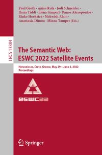 Book Cover for The Semantic Web by Extended Semantic Web Conference