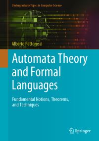 Book Cover for Automata Theory and Formal Languages by A Pettorossi