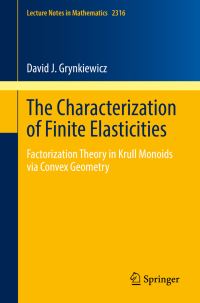 Book Cover for The Characterization of Finite Elasticities by David J Grynkiewicz