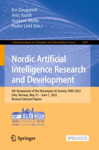 Book Cover for Nordic Artificial Intelligence Research and Development by Norwegian AI Society Symposium