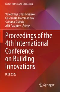 Book Cover for Proceedings of the 4th International Conference on Building Innovations by International Conference on Building Innovations