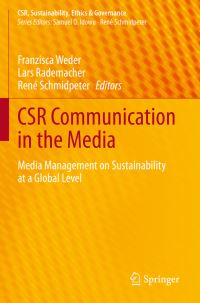 Book Cover for CSR Communication in the Media by Franzisca Weder, Lars Rademacher, René Schmidpeter