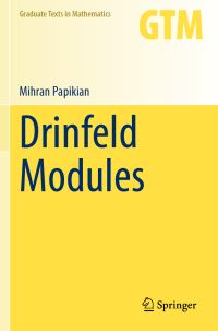Book Cover for Drinfeld Modules by Mihran Papikian