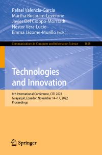 Book Cover for Technologies and Innovation by CITI Conference