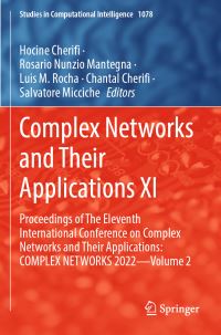 Book Cover for Complex Networks and Their Applications XI Volume 2 by International Conference on Complex Networks and Their Applications