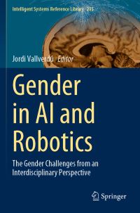 Book Cover for Gender in AI and Robotics by Jordi Vallverdú
