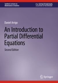 Book Cover for An Introduction to Partial Differential Equations by Daniel J Arrigo