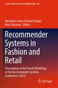 Book Cover for Recommender Systems in Fashion and Retail by ACM Conference on Recommender Systems