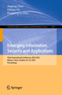 Book Cover for Emerging Information Security and Applications by Emerging Information Security and Applications Symposium