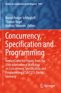 Book Cover for Concurrency, Specification and Programming by Specification and Programming International Workshop on Concurrency