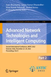 Book Cover for Advanced Network Technologies and Intelligent Computing Part II by International Conference on Advanced Network Technologies and Intelligent Computing