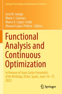 Book Cover for Functional Analysis and Continuous Optimization by International Meeting on Functional Analysis and Continuous Optimization, Juan Carlos Fernando