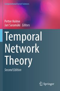 Book Cover for Temporal Network Theory by Petter Holme, Jari Saramäki