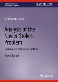 Book Cover for Analysis of the Navier-Stokes Problem by A G Ramm