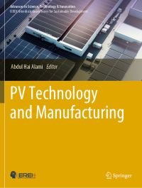 Book Cover for PV Technology and Manufacturing by Abdul Hai Alami