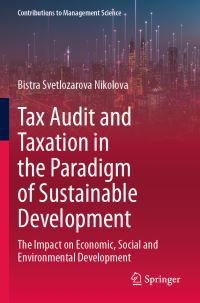 Book Cover for Tax Audit and Taxation in the Paradigm of Sustainable Development by Bistra Svetlozarova Nikolova